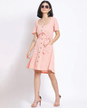 Shop Women's Peachy Pink A-Line Dress