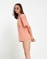 Shop Women's Pink 100% Responsible Graphic Printed Oversized T-shirt