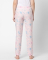 Shop Women's Pink All Over Clouds & Stars Printed Lounge Pants-Design