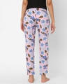 Shop Women's Pink All Over Floral Printed Cotton Lounge Pants-Design