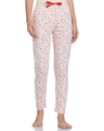 Shop Women's Pink All Over Floral Printed Cotton Pyjamas-Front