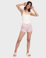 Shop Women's Pink AOP Boxer Shorts-Full