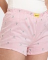 Shop Women's Pink AOP Boxer Shorts