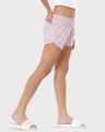 Shop Women's Pink All Over Printed Boxers-Design