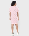 Shop Women's Pink All Over Printed Oversized Dress-Design
