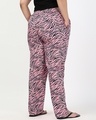 Shop Women's Pink & Black All Over Printed Plus Size Pyjamas-Design