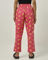 Shop Women's Pink All Over Printed Pyjamas-Design