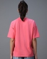Shop Women's Pink All Right Graphic Printed Oversized T-shirt-Full