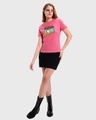 Shop Women's Pink Avoiding Responsibilities Graphic Printed T-shirt-Design