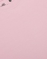 Shop Women's Pink & Black Colourblocked T-Shirt-Full