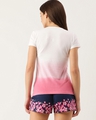 Shop Women's Pink & Blue Do what you Love To Do T-shirt & Shorts Set-Design