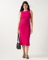 Shop Women's Pink Bodycon Dress-Full