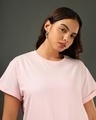 Shop Women's Pink Boyfriend T-shirt