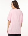 Shop Women's Pink Burp Graphic Printed Oversized T-shirt-Full