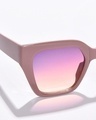 Shop Women's Purple & Pink Butterfly Polarised and UV Protected Lens Sunglasses