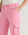 Shop Women's Pink Cargo Pants