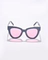 Shop Women's Pink Cateye Polarised Lens Sunglasses