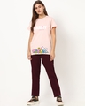 Shop Women's Pink Chibi Army Forever Graphic Printed Boyfriend T-shirt-Design