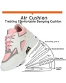 Shop Women's Pink Color Block Sports Shoes