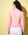 Shop Women's Pink Crop Jacket-Full