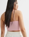 Shop Women's Pink Crop Top-Full