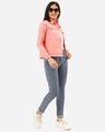 Shop Women's Pink Denim Jacket