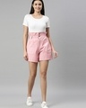 Shop Women's Pink Denim Shorts