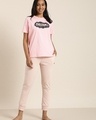 Shop Women's Pink Dreams Graphic Printed T-shirt-Full