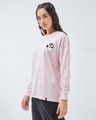 Shop Women's Pink First Dumplings Graphic Printed Oversized T-Shirt-Design