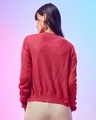 Shop Women's Pink Flatknit Sweater-Design