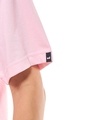 Shop Women's Pink Fragile Stitch Graphic Printed Oversized T-shirt