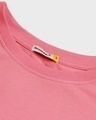 Shop Women's Pink Frenemies T&J Graphic Printed Oversized T-shirt