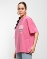 Shop Women's Pink Get it Done Graphic Printed Oversized T-shirt-Design