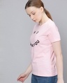 Shop Women's Pink Graphic Print T-shirt-Design