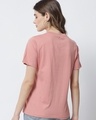Shop Women's Pink Graphic Printed Loose Fit T-shirt-Design