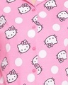 Shop Women's Pink Hello Kitty Print Top & Pyjama Set-Full
