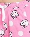 Shop Women's Pink Hello Kitty Print Top & Pyjama Set