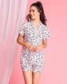 Shop Women's Pink Hello Kitty Print Top & Shorts Set