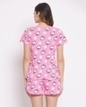 Shop Women's Pink Hello Kitty Print Top & Shorts Set1-Design