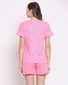 Shop Women's Pink Hello Kitty Print Top & Shorts Set2-Design