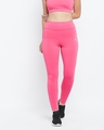Shop Women's Pink High Rise Spandex Tights