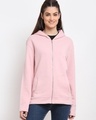 Shop Women's Pink Hoodie-Front