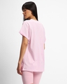 Shop Women's Pink Jerry Chase Graphic Printed Boyfriend T-shirt-Design