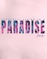 Shop Women's Pink Living in Paradise Graphic Printed Boyfriend T-shirt