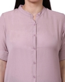 Shop Women's Pink Long Top-Full