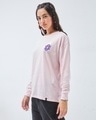 Shop Women's Pink Lost Ikigai Graphic Printed Oversized T-shirt-Design