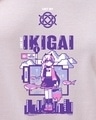 Shop Women's Pink Lost Ikigai Graphic Printed Oversized T-shirt