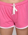 Shop Women's Pink Lounge Shorts-Full