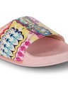 Shop Women's Pink Love Printed Sliders