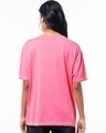 Shop Women's Pink Lucy Vanpelt Graphic Printed Oversized T-shirt-Full